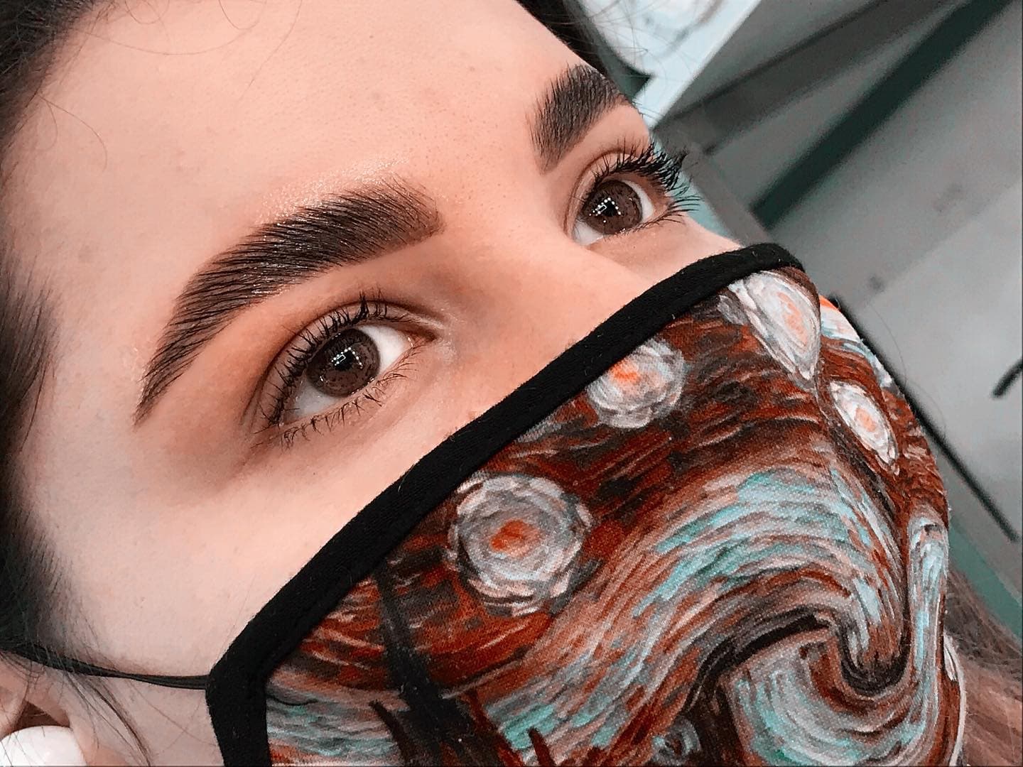 Laminace řas Žižkov před a po - lash lift Praha 3